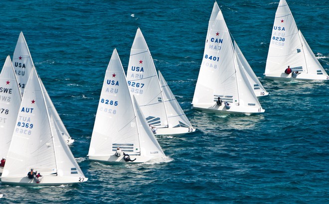 Nassau startline - 2010 Western Hemisphere Star Championships © Fried Elliott http://www.friedbits.com